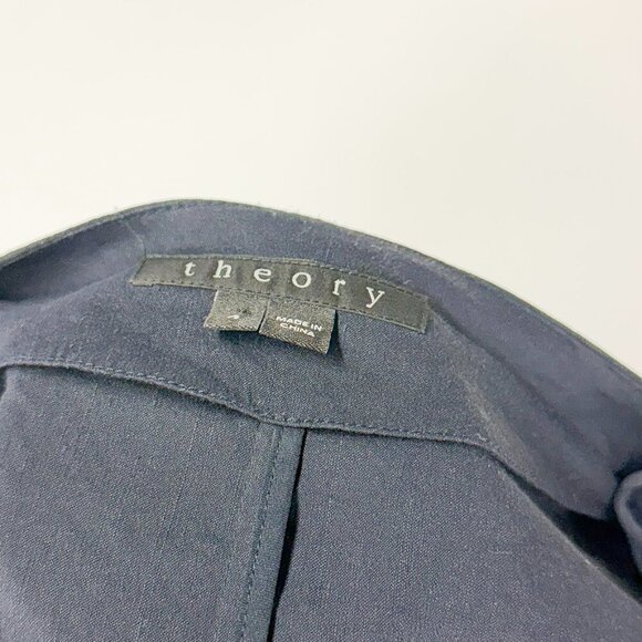 THEORY BRAND COTTON BLAZER SIZE SMALL - Picture 7 of 7